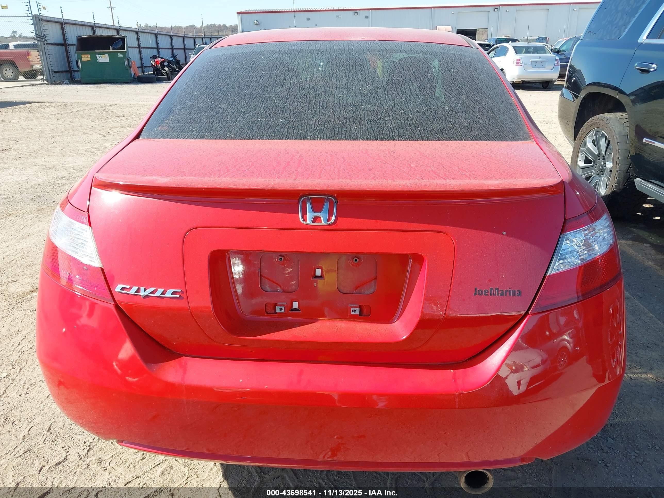 2006 Honda Civic Ex Red vin: 2HGFG12886H564256