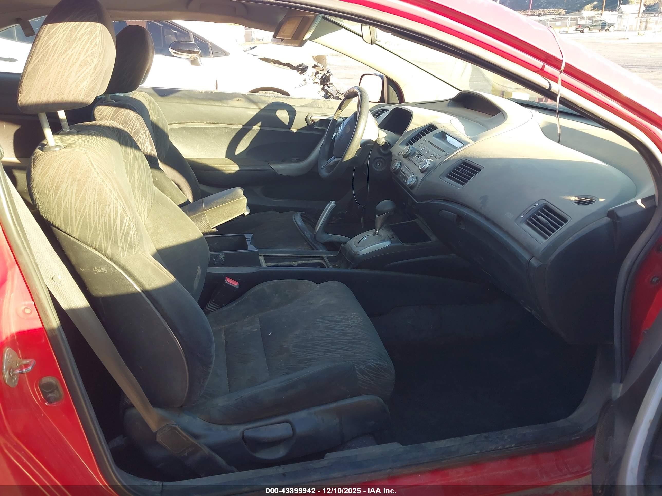 2007 Honda Civic Ex Red vin: 2HGFG12887H505578