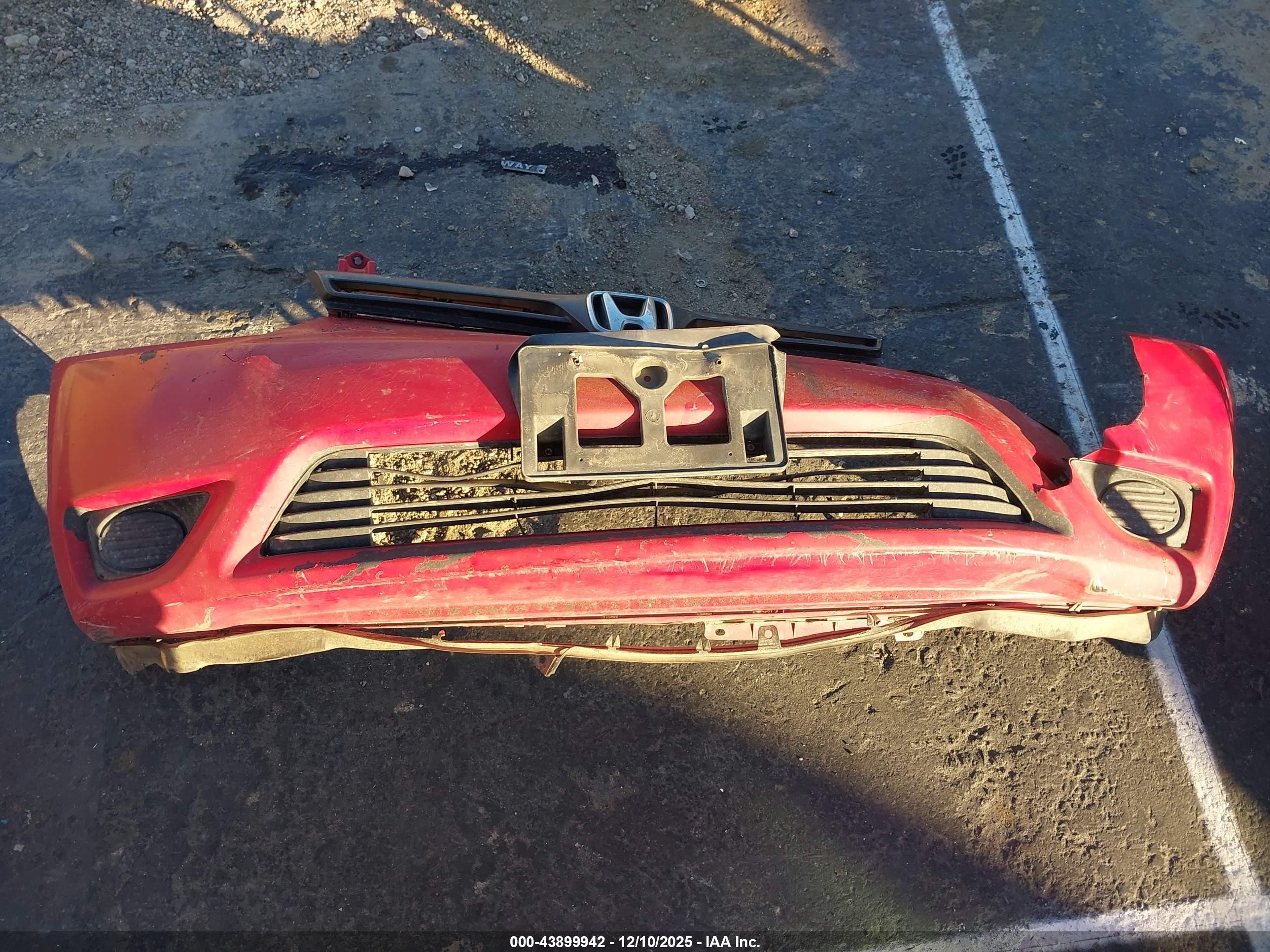 2007 Honda Civic Ex Red vin: 2HGFG12887H505578