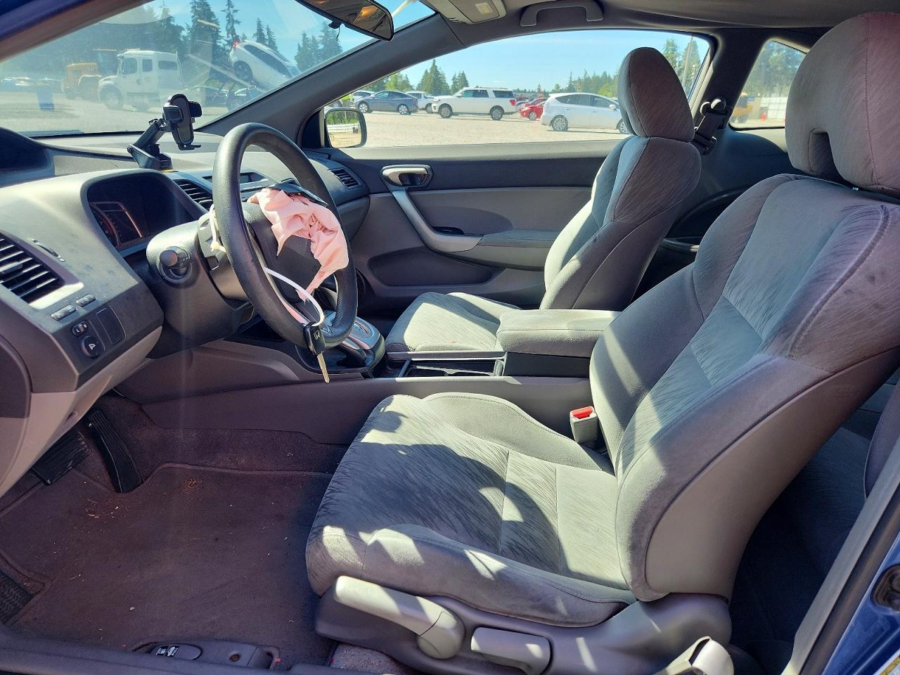 2007 Honda Civic Ex Blue vin: 2HGFG12887H553663