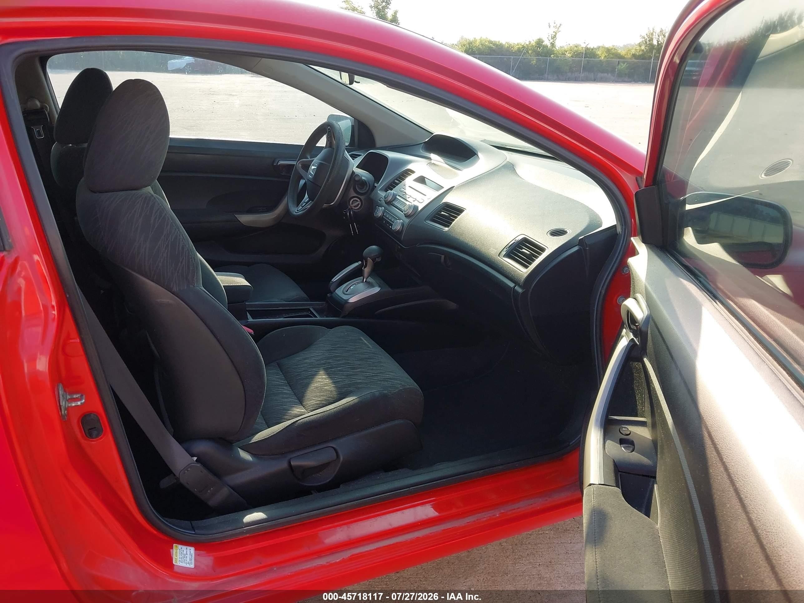 2007 Honda Civic Ex Красный vin: 2HGFG12887H578885