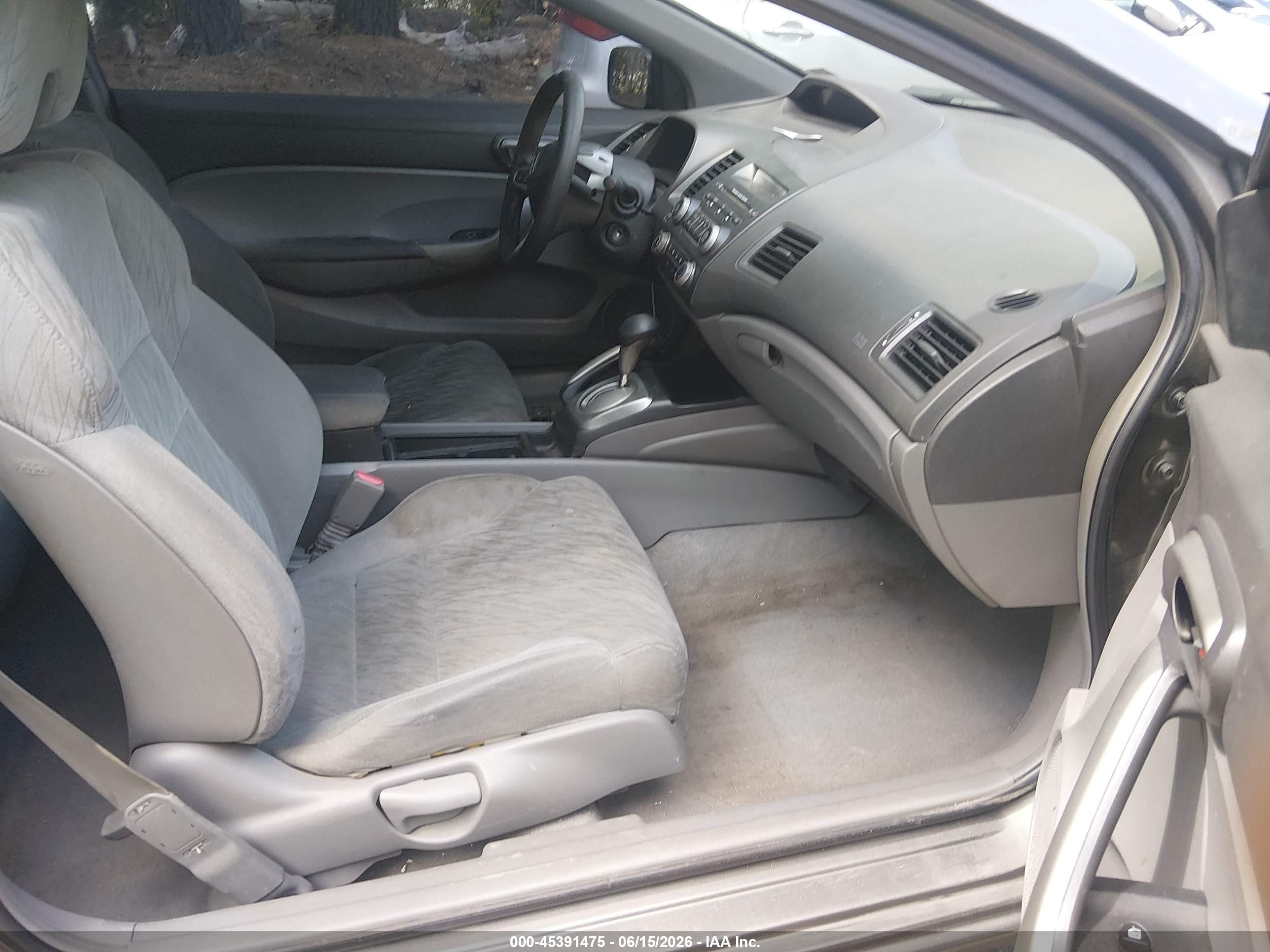 2008 Honda Civic Ex Gray vin: 2HGFG12888H503394