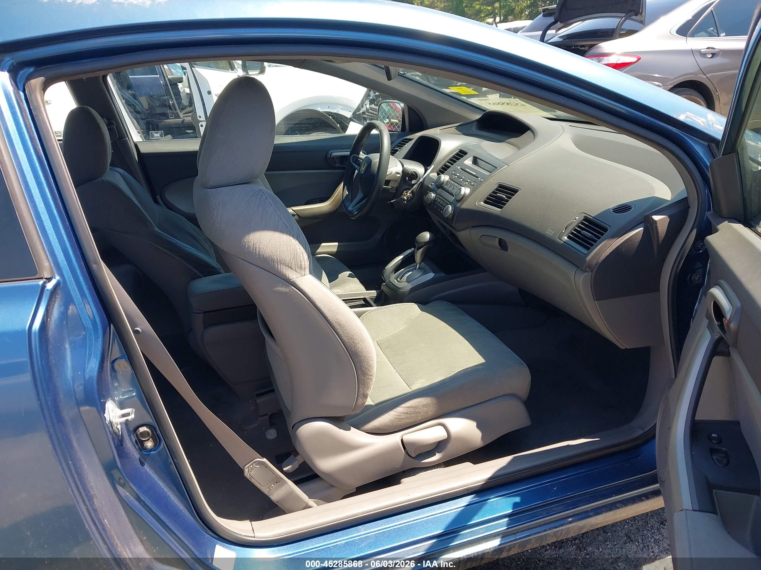 2008 Honda Civic Ex Blue vin: 2HGFG12888H525718