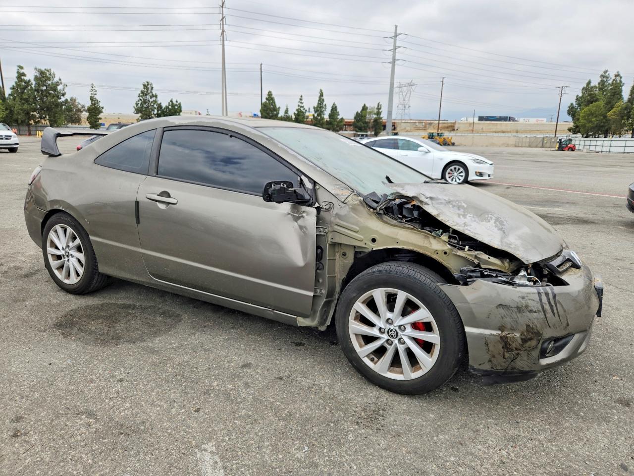 2008 Honda Civic Ex Коричневый vin: 2HGFG12888H531809