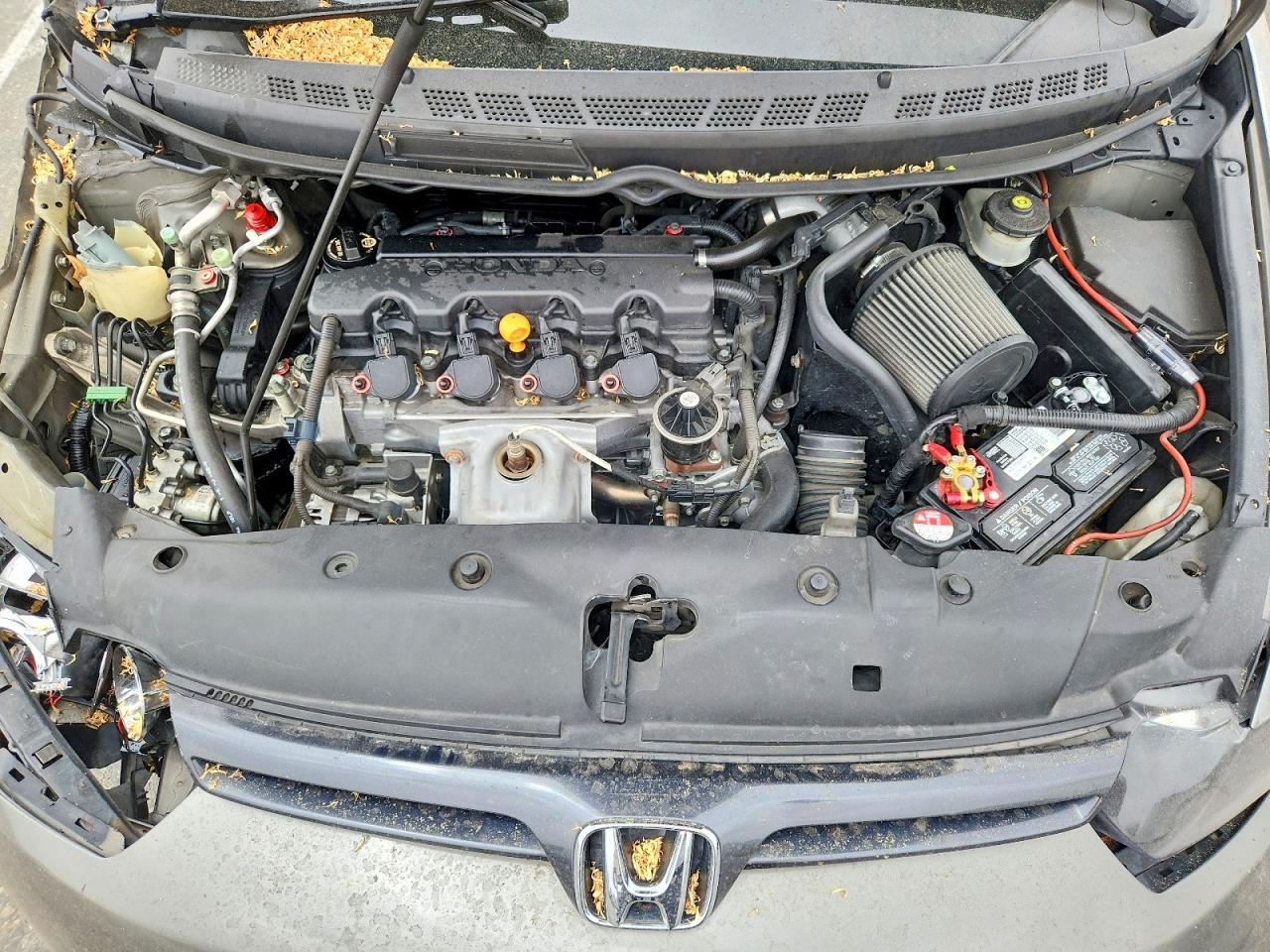 2008 Honda Civic Ex Коричневый vin: 2HGFG12888H531809