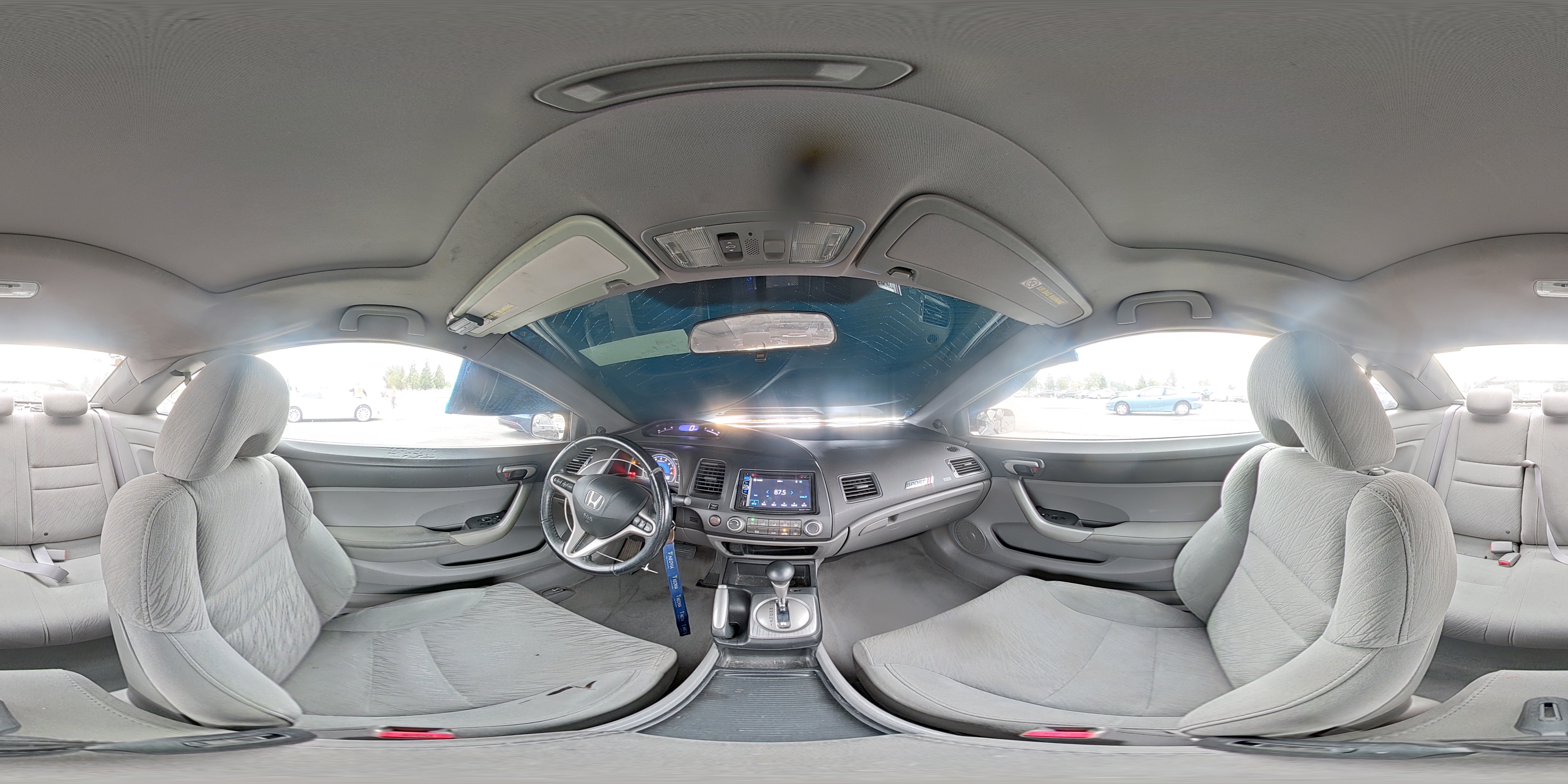 2008 Honda Civic Ex Коричневый vin: 2HGFG12888H531809