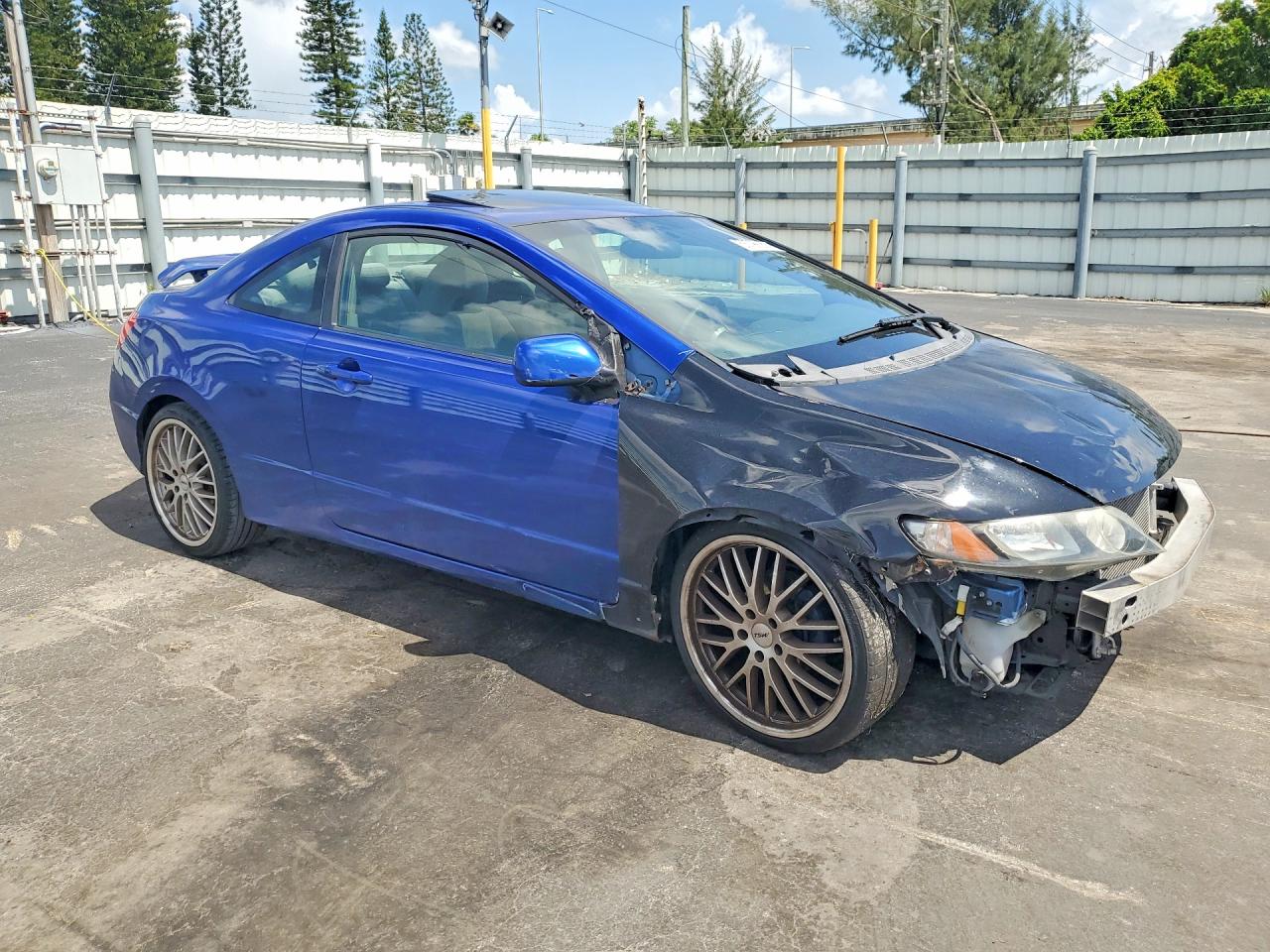 2008 Honda Civic Ex Blue vin: 2HGFG12888H578614