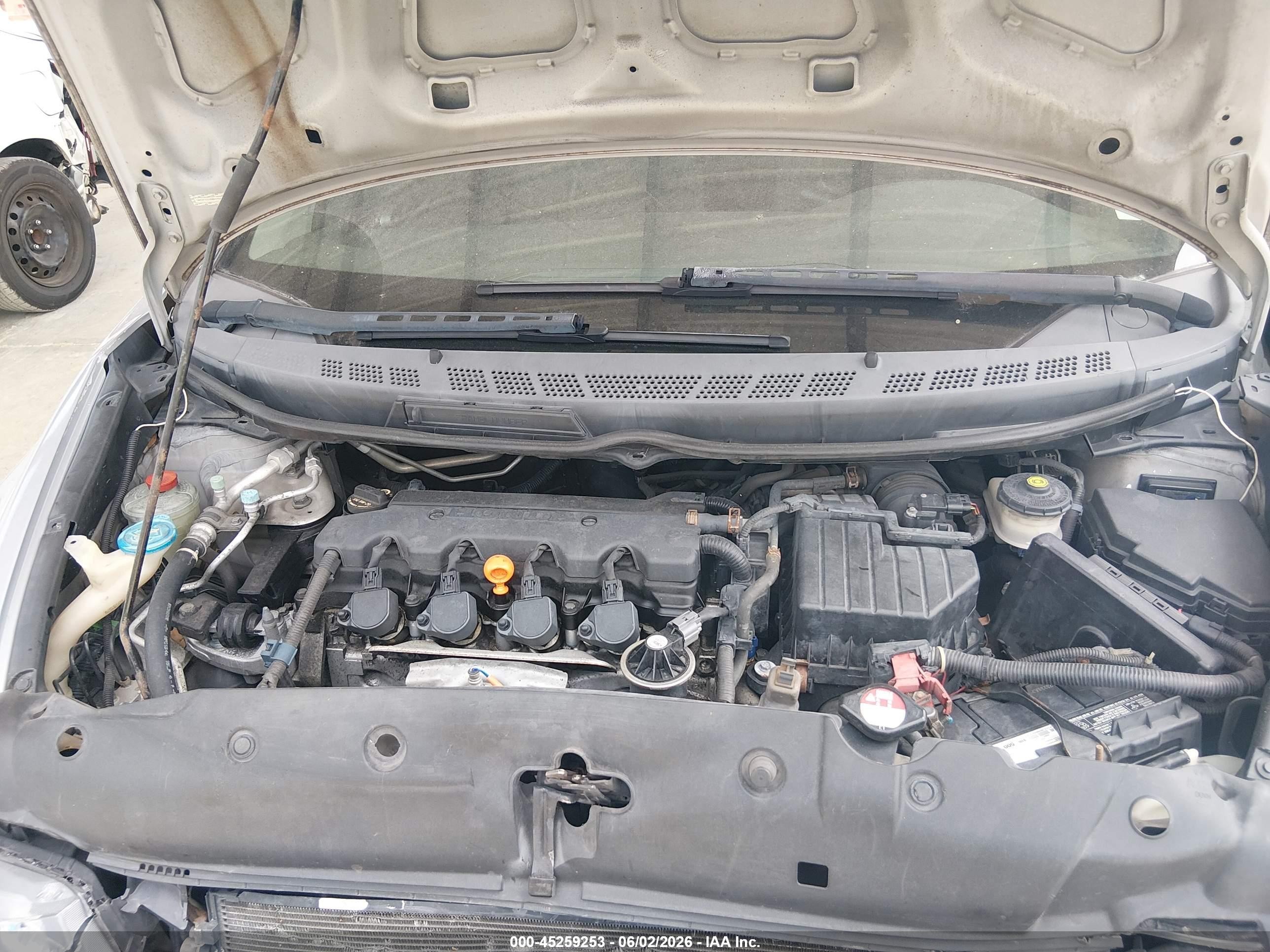 2009 Honda Civic Ex Gray vin: 2HGFG12889H500965
