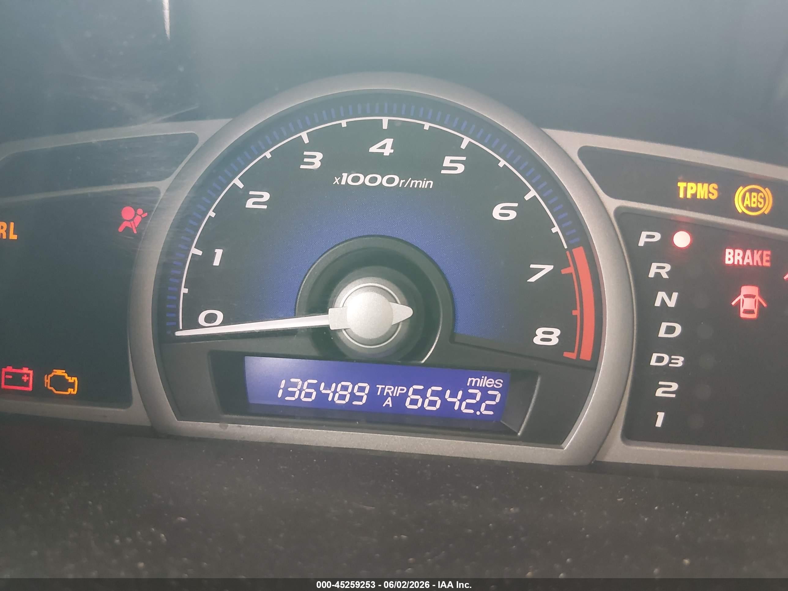 2009 Honda Civic Ex Gray vin: 2HGFG12889H500965