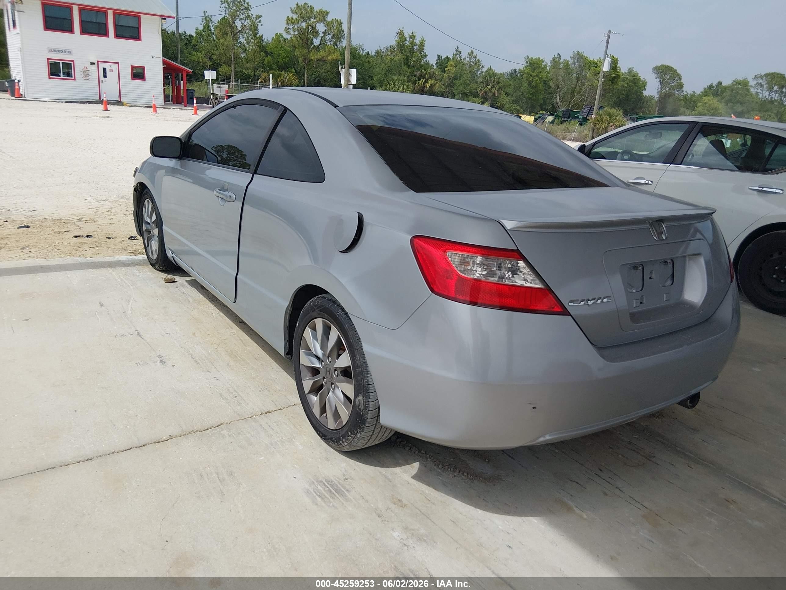 2009 Honda Civic Ex Gray vin: 2HGFG12889H500965