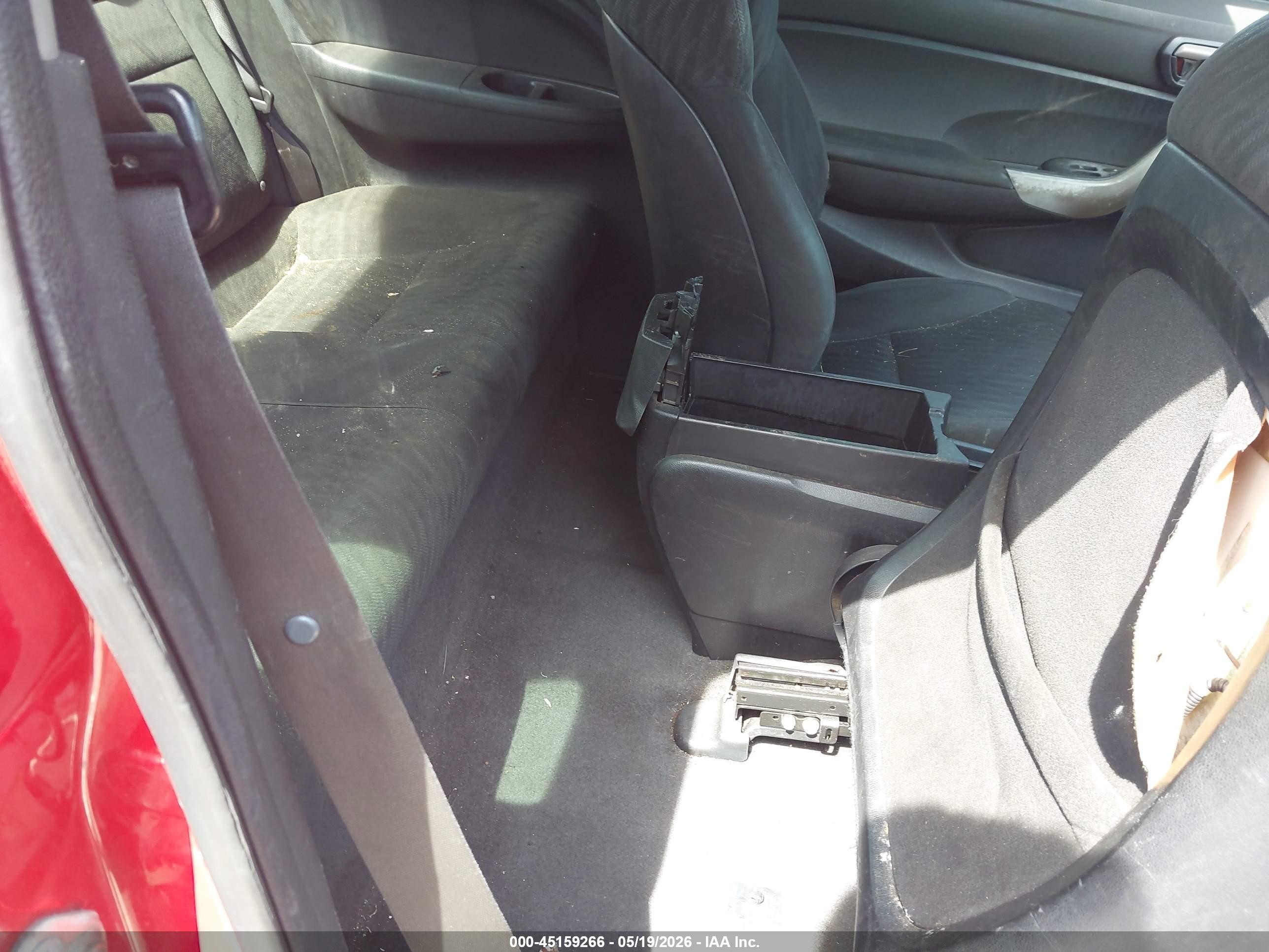 2009 Honda Civic Ex Red vin: 2HGFG12889H513540