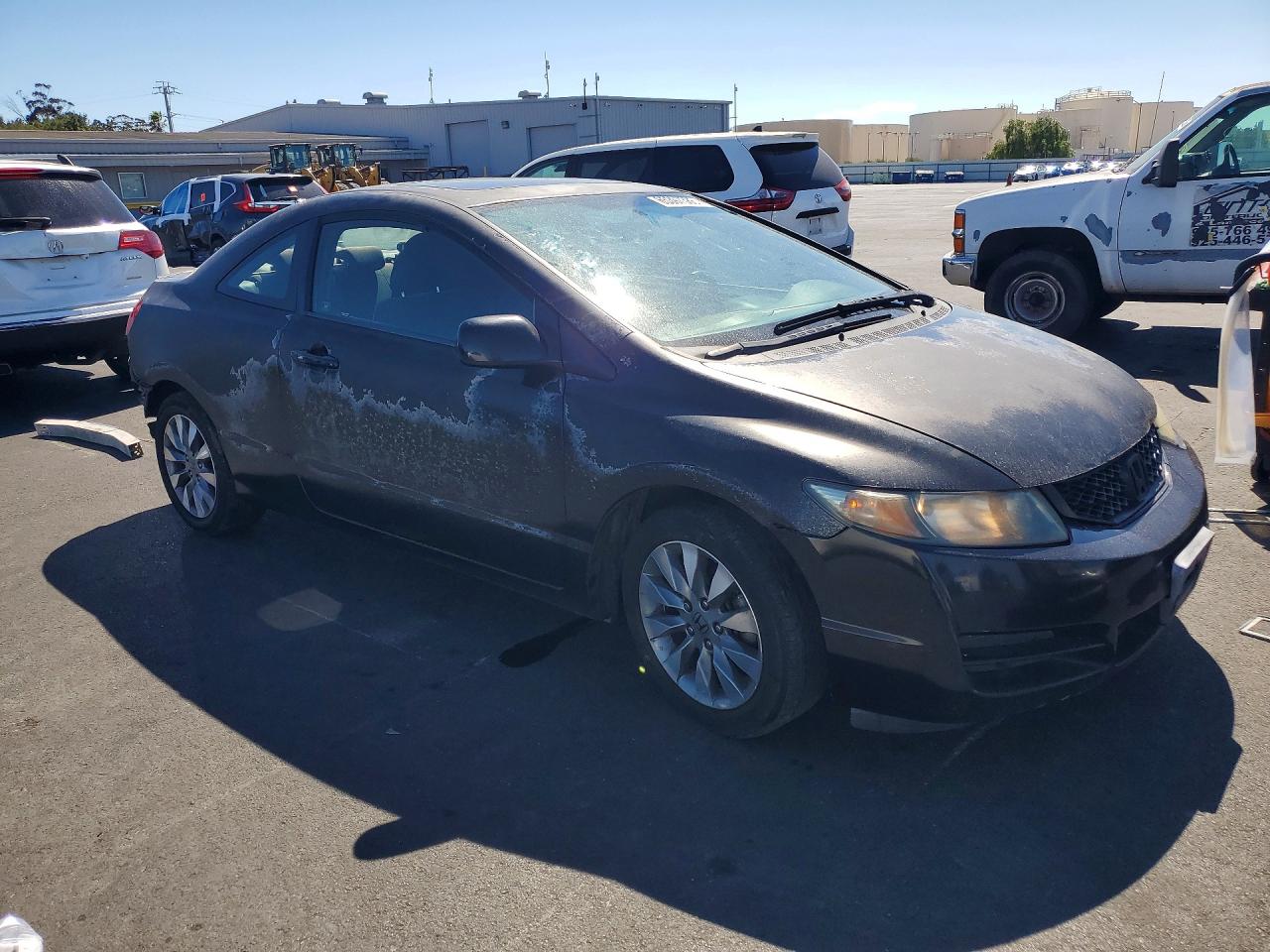 2009 Honda Civic Ex Black vin: 2HGFG12889H514008