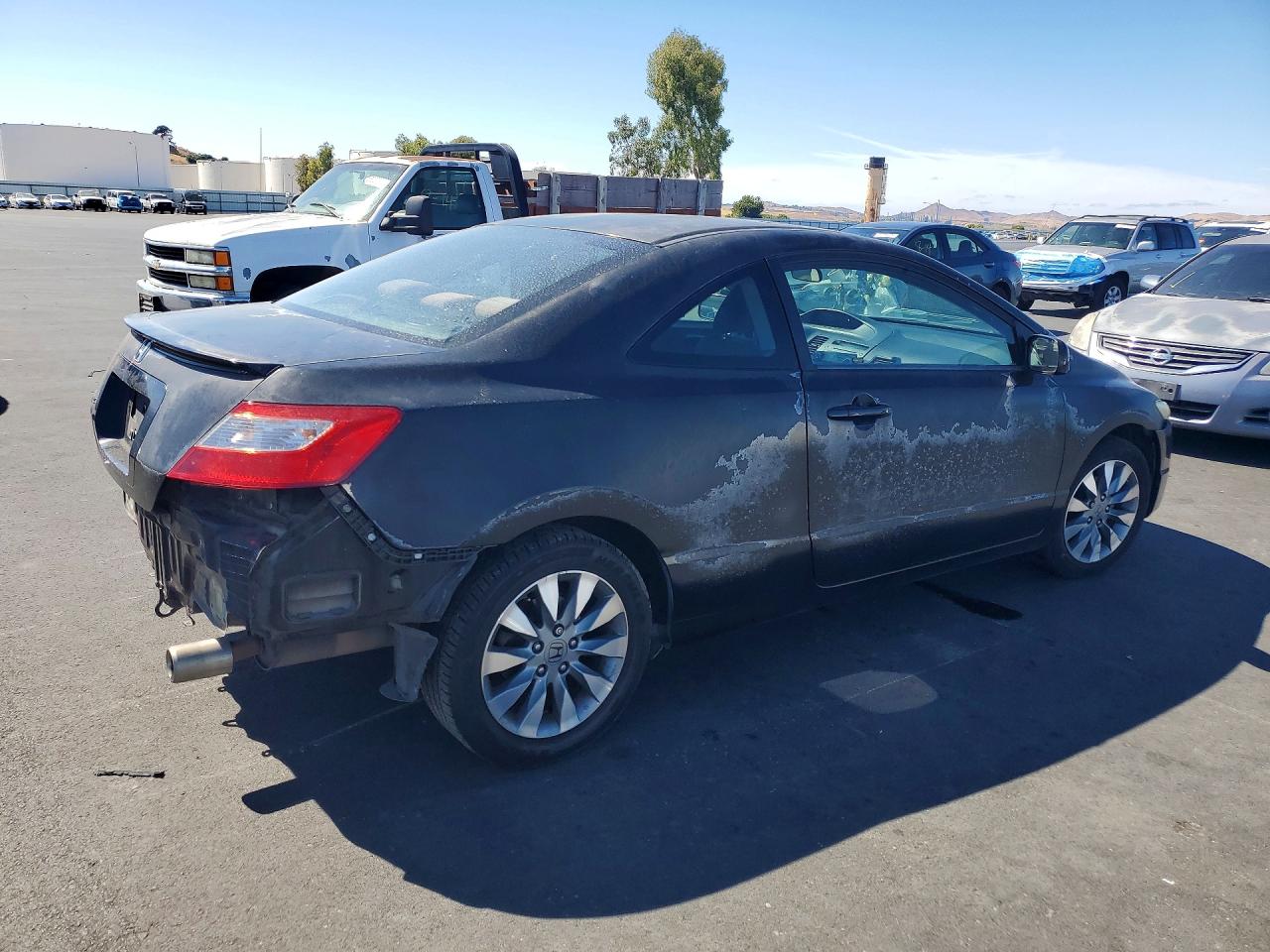 2009 Honda Civic Ex Black vin: 2HGFG12889H514008