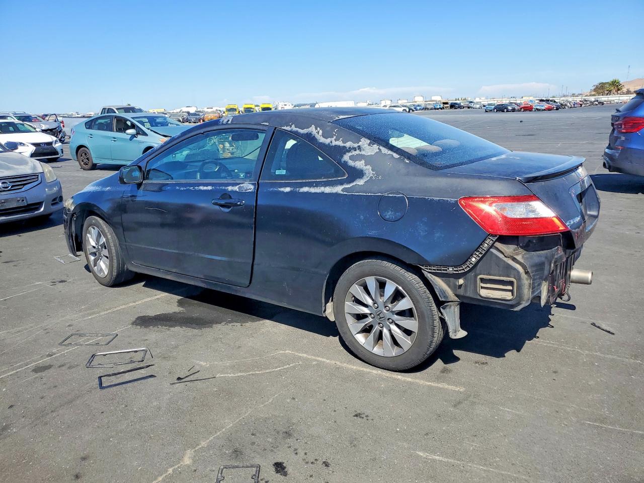 2009 Honda Civic Ex Black vin: 2HGFG12889H514008