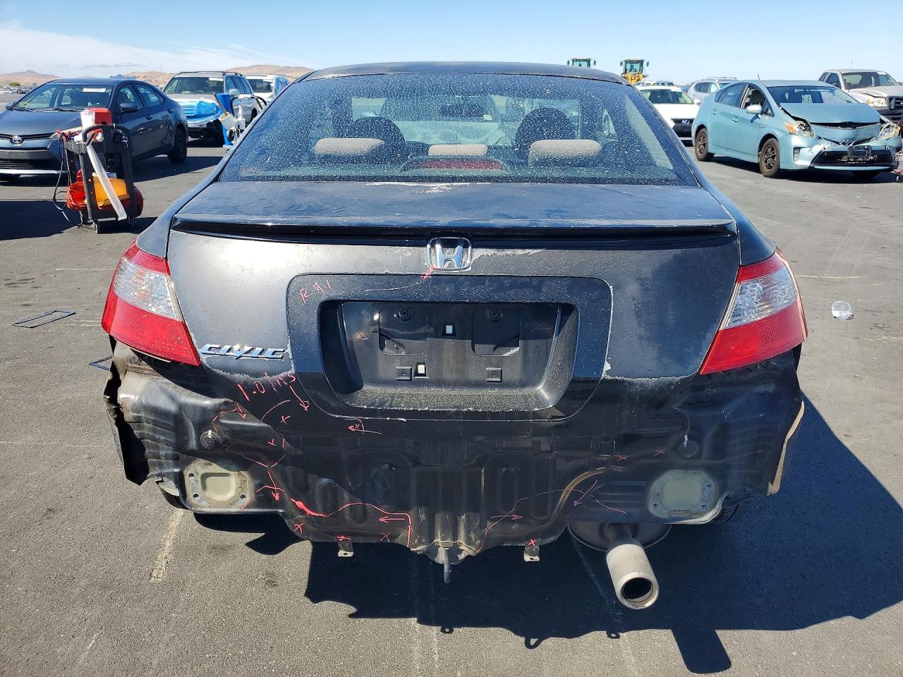 2009 Honda Civic Ex Black vin: 2HGFG12889H514008