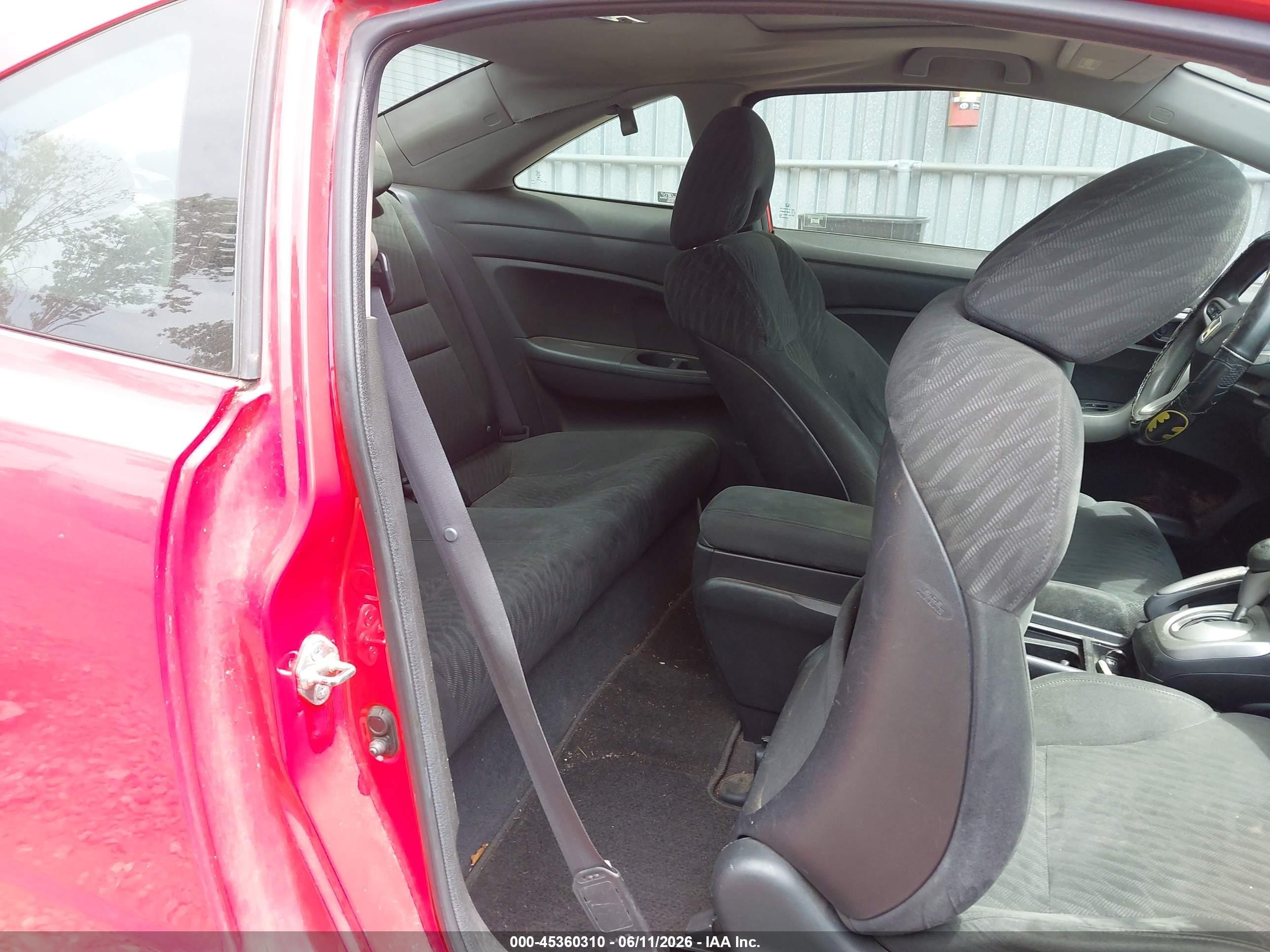 2009 Honda Civic Ex Red vin: 2HGFG12889H522139