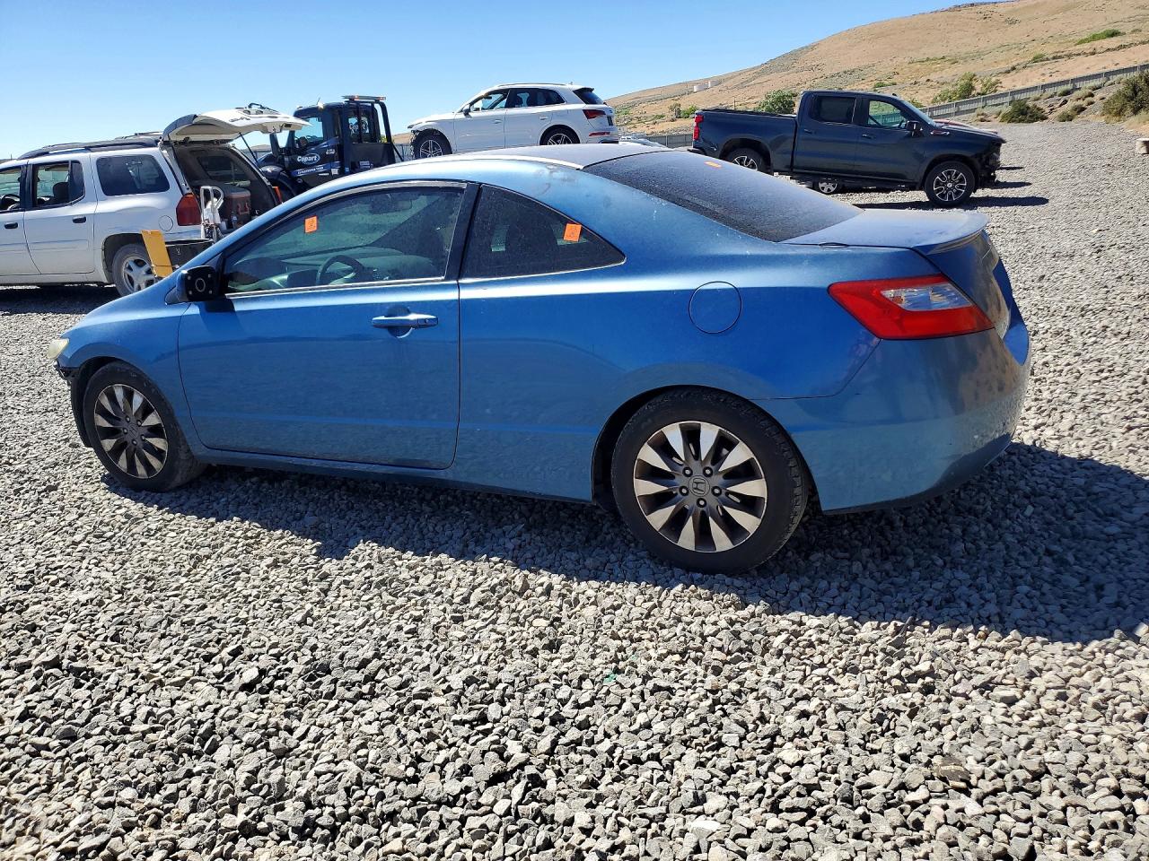2009 Honda Civic Ex Blue vin: 2HGFG12889H532413