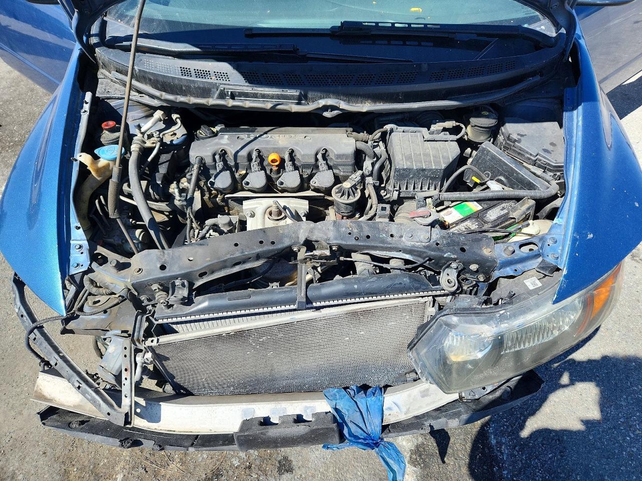 2006 Honda Civic Ex Blue vin: 2HGFG12896H522257