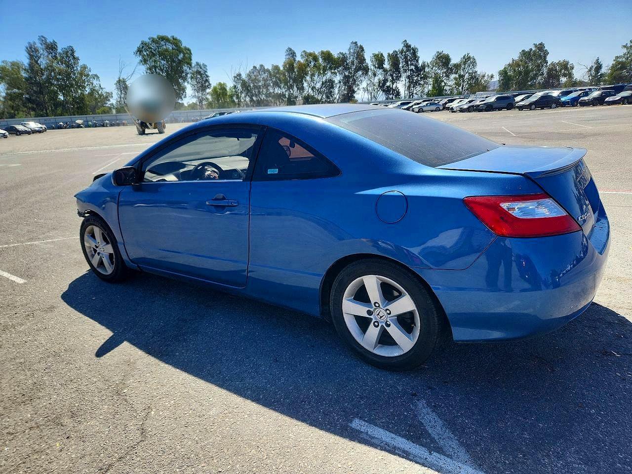 2006 Honda Civic Ex Blue vin: 2HGFG12896H522257
