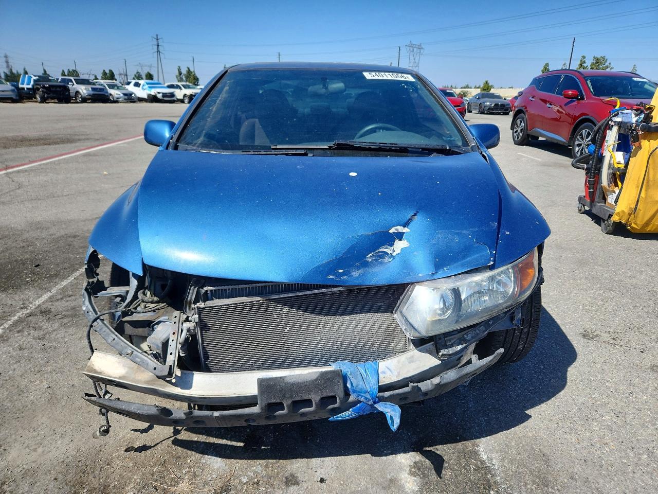 2006 Honda Civic Ex Blue vin: 2HGFG12896H522257