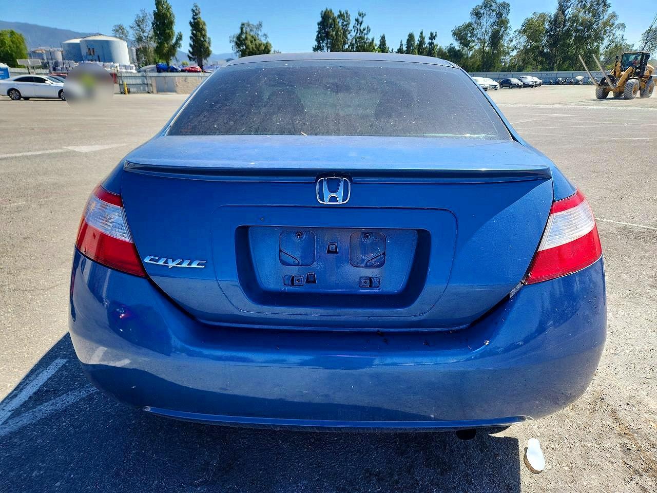 2006 Honda Civic Ex Blue vin: 2HGFG12896H522257