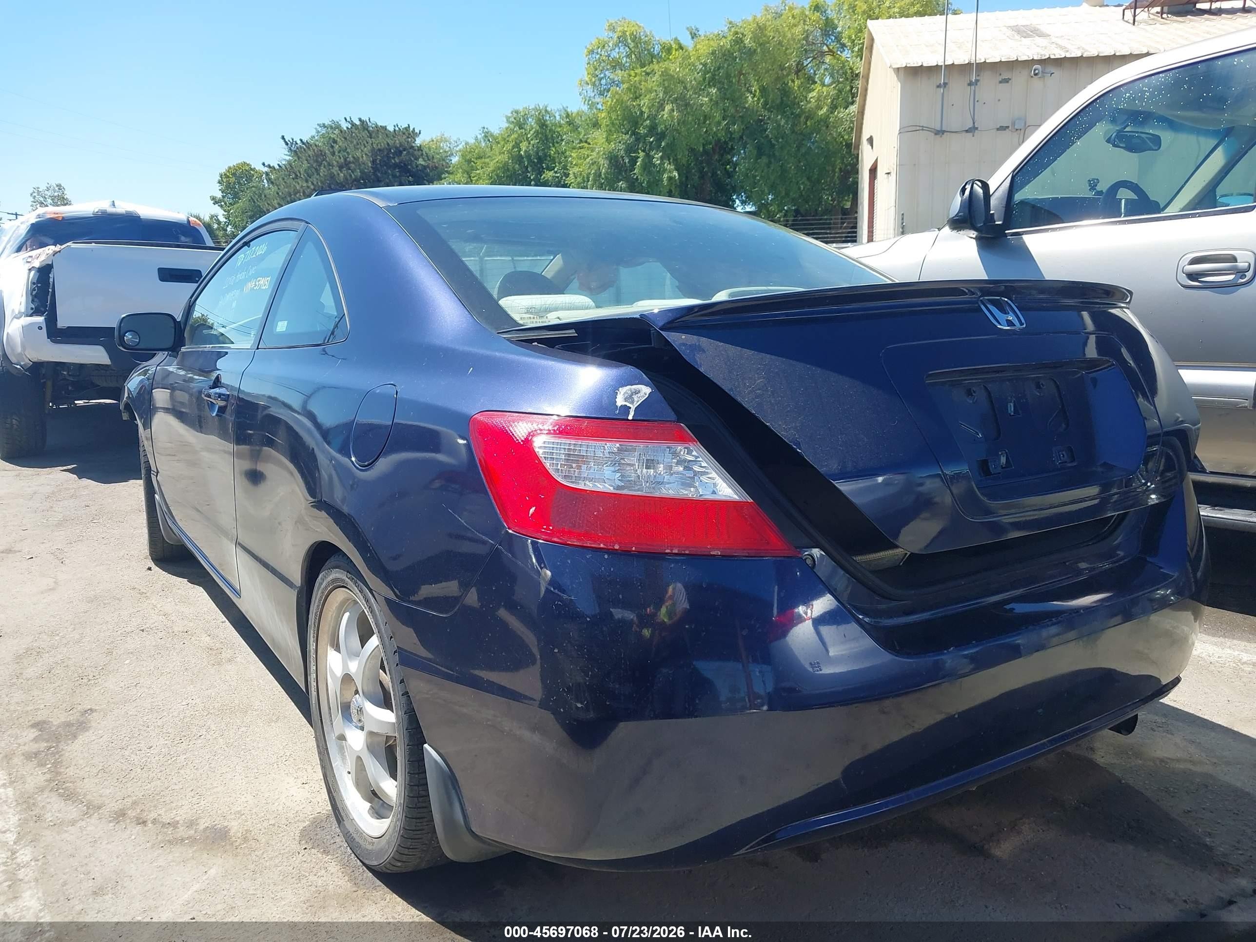 2006 Honda Civic Ex Blue vin: 2HGFG12896H534151