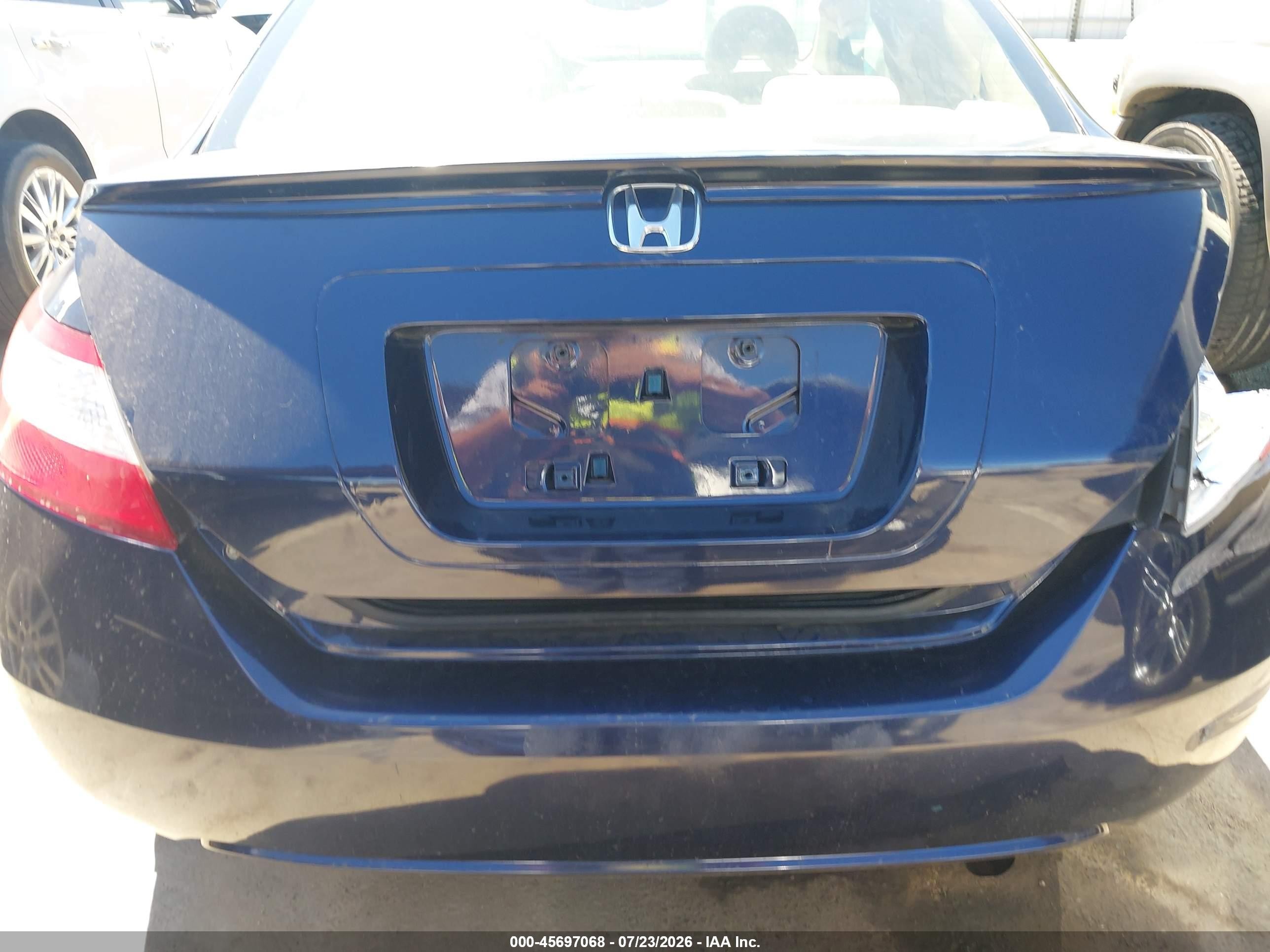 2006 Honda Civic Ex Blue vin: 2HGFG12896H534151