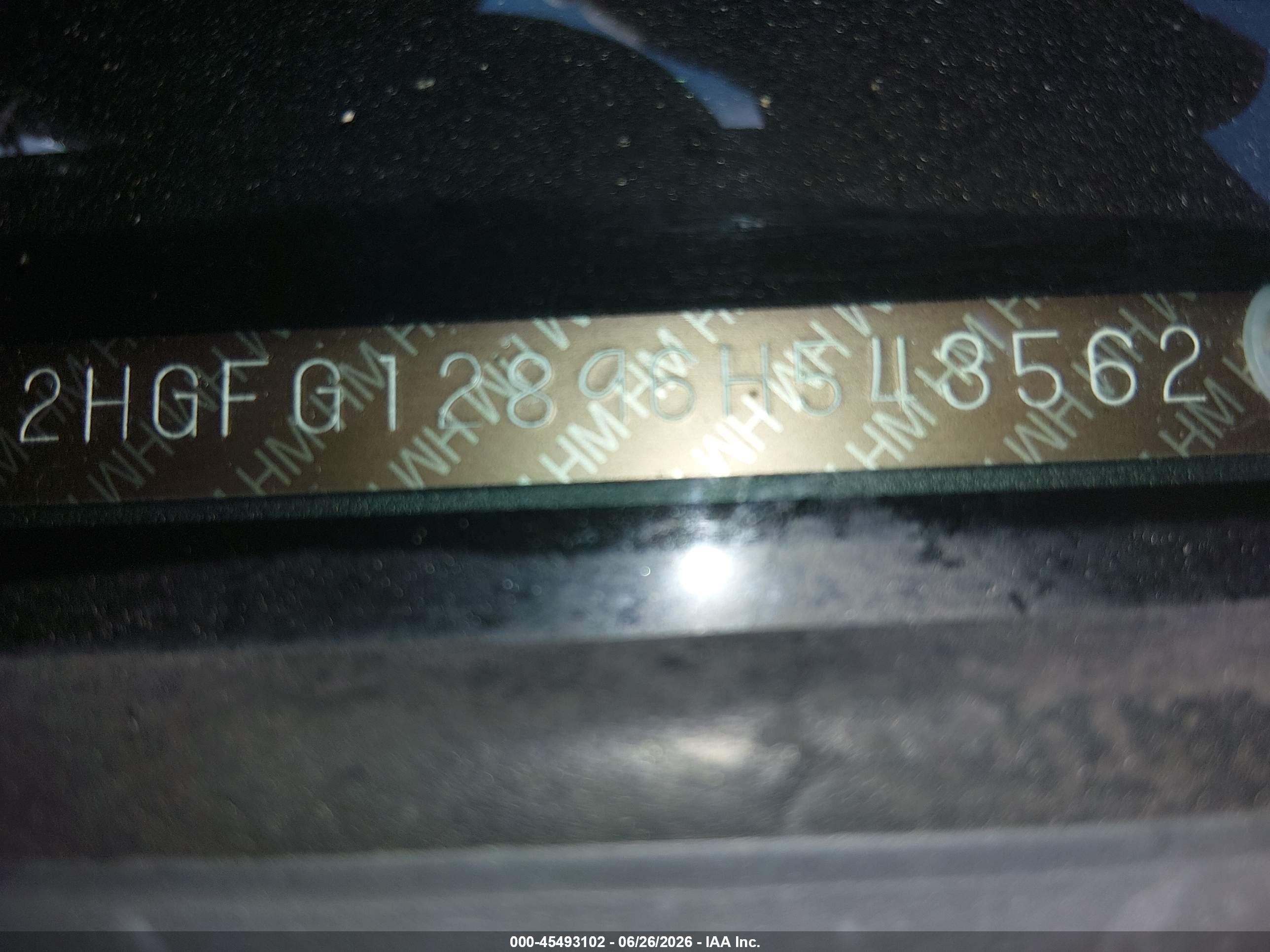 2006 Honda Civic Ex Серебряный vin: 2HGFG12896H543562