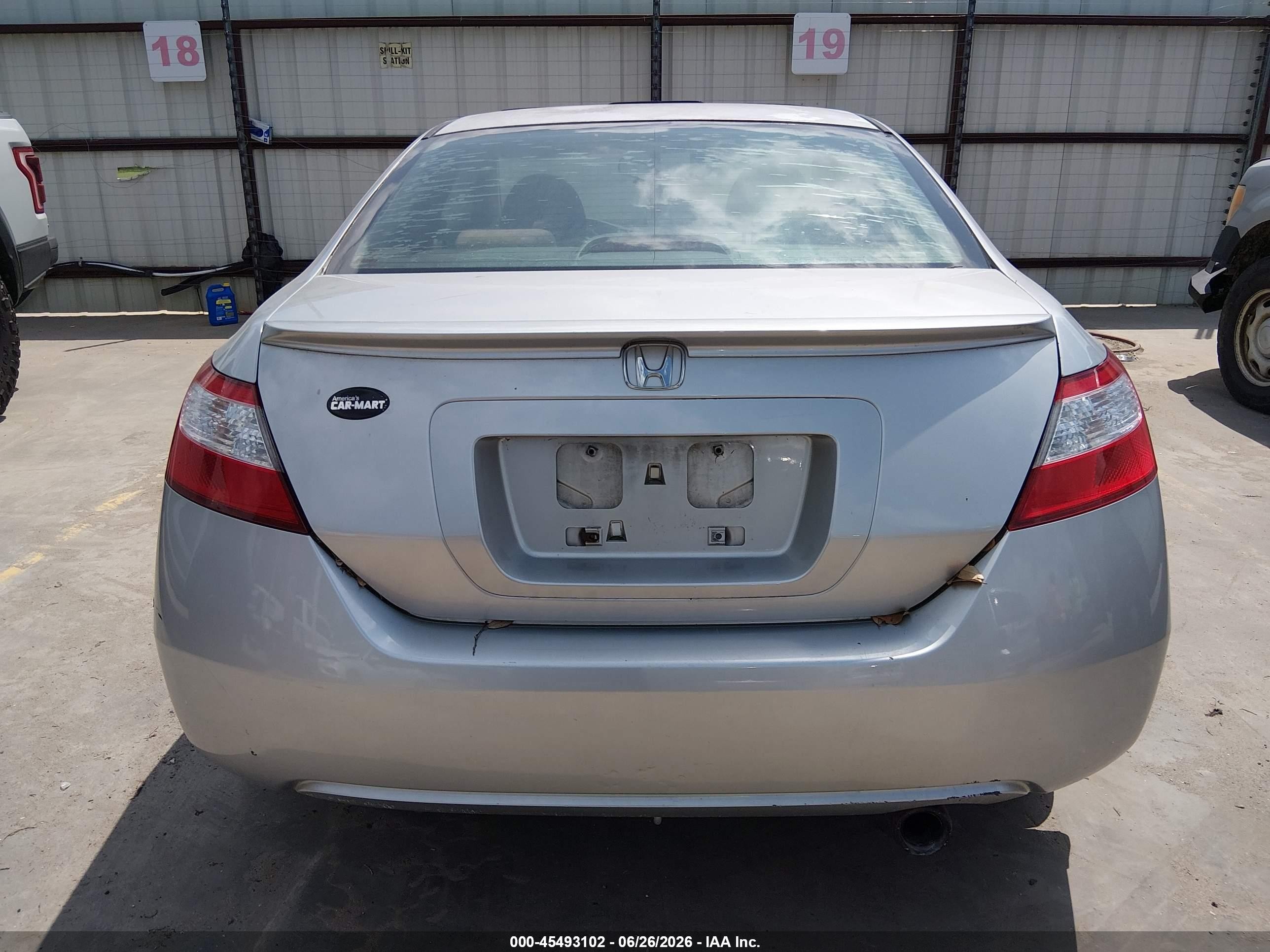 2006 Honda Civic Ex Серебряный vin: 2HGFG12896H543562