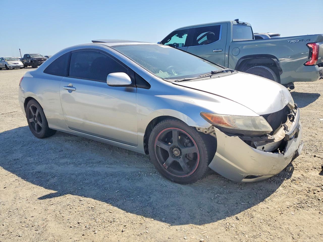 2006 Honda Civic Ex Silver vin: 2HGFG12896H550432