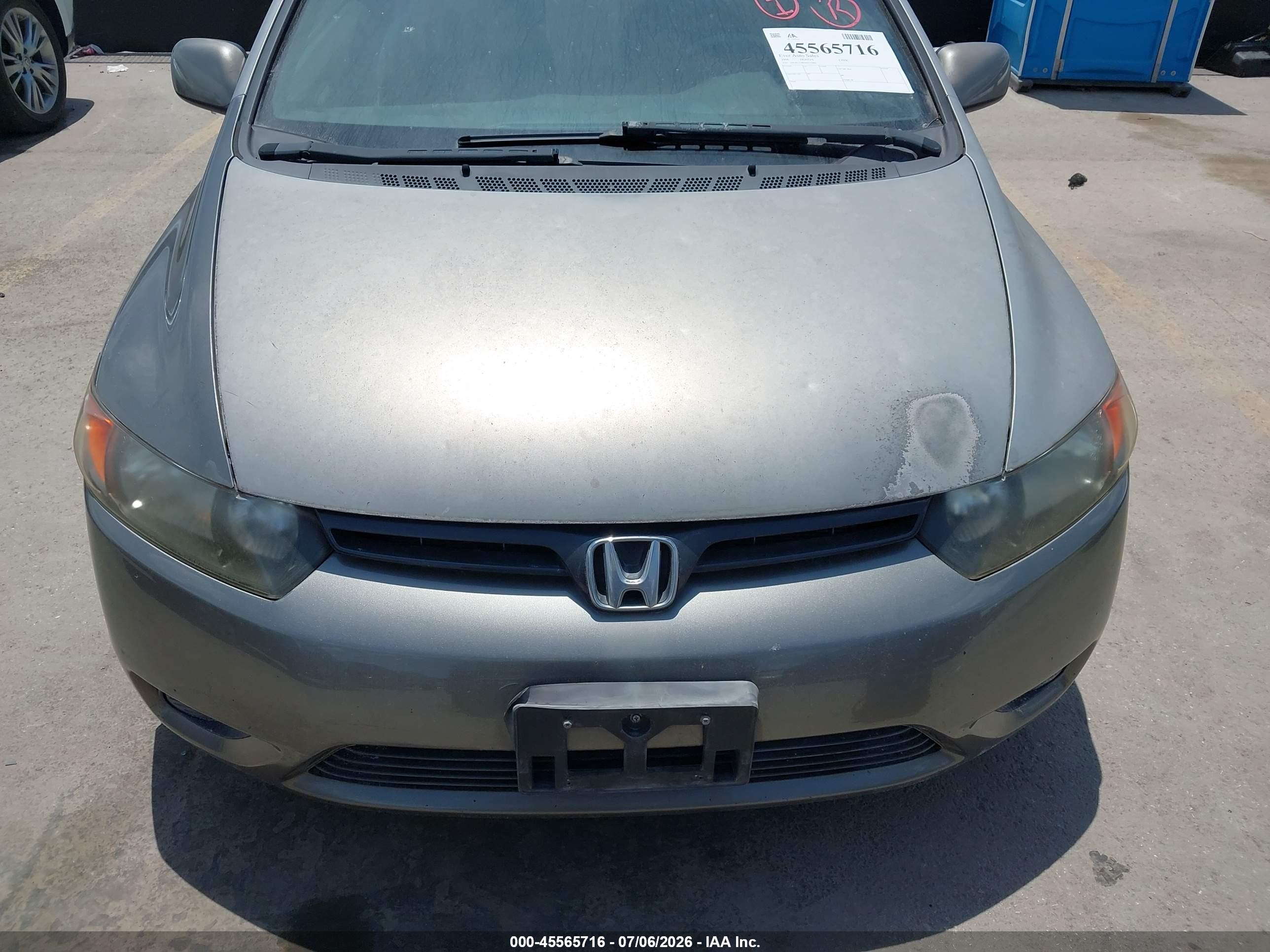 2006 Honda Civic Ex Silver vin: 2HGFG12896H573984