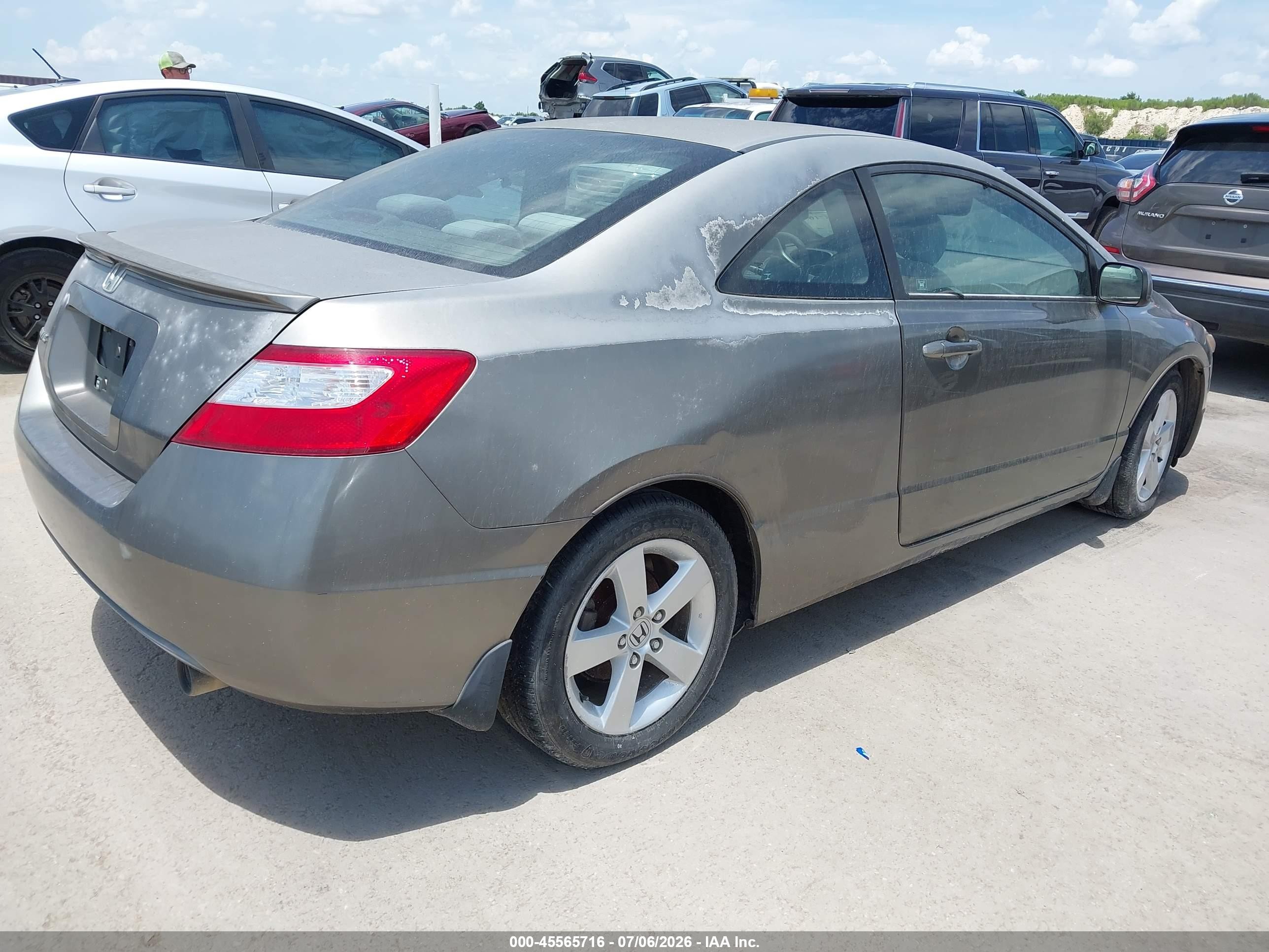 2006 Honda Civic Ex Silver vin: 2HGFG12896H573984
