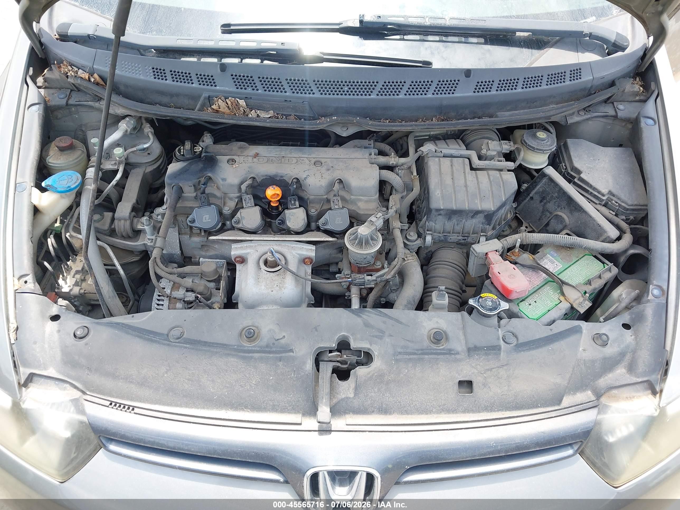 2006 Honda Civic Ex Silver vin: 2HGFG12896H573984