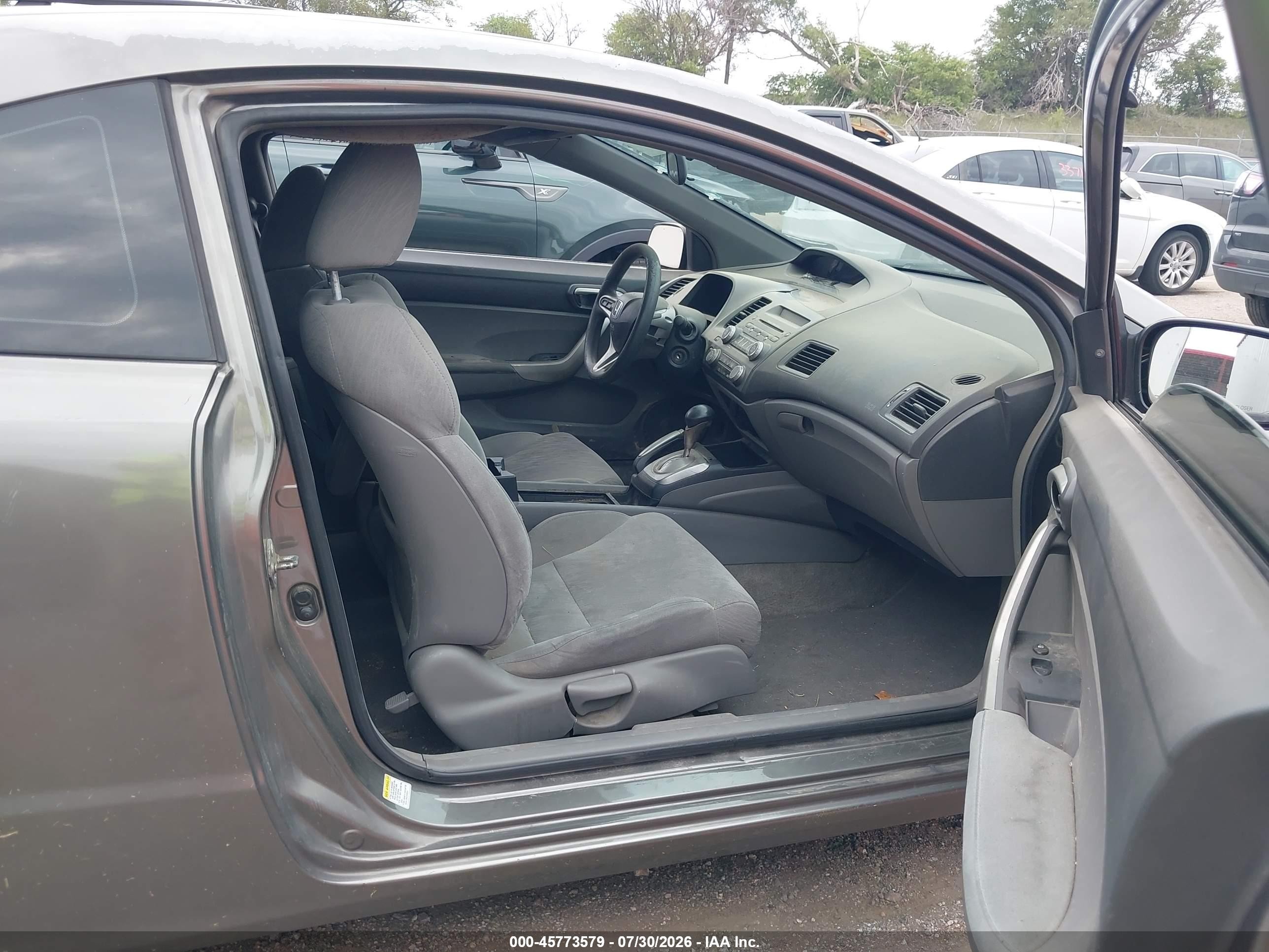 2007 Honda Civic Ex Gray vin: 2HGFG12897H509798
