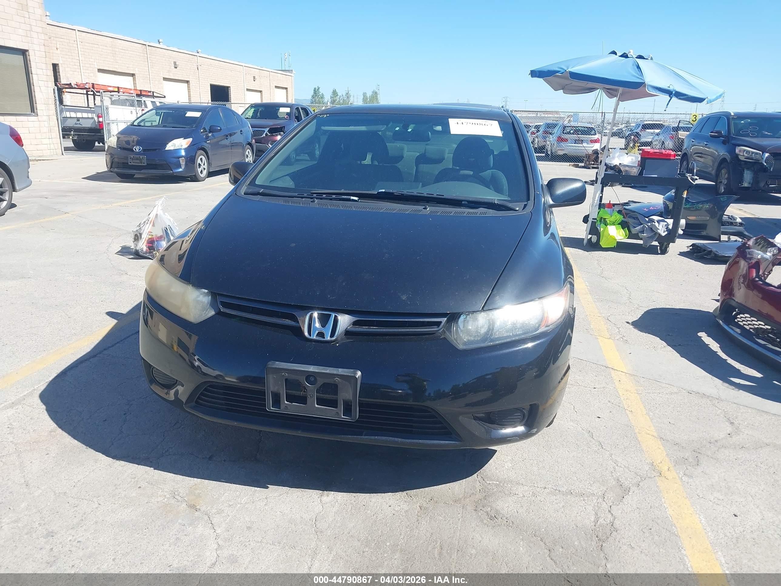 2007 Honda Civic Ex Черный vin: 2HGFG12897H517836