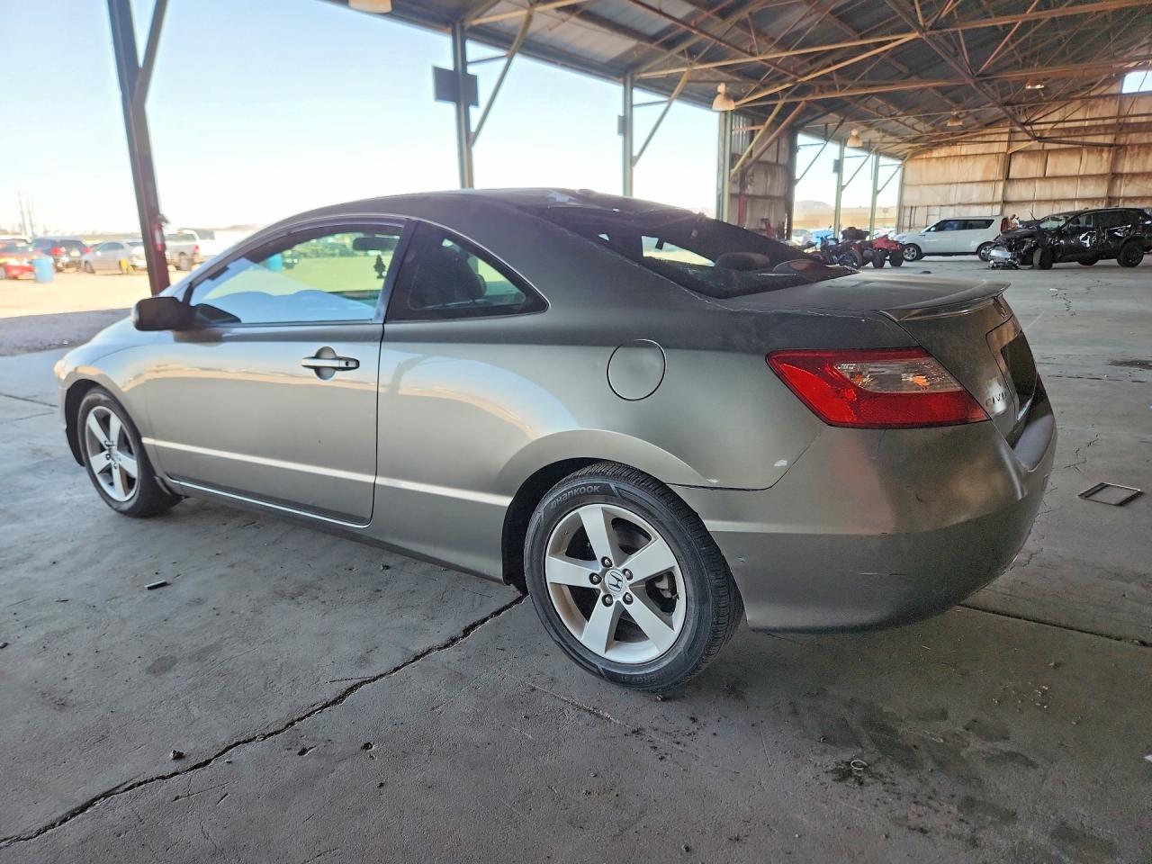 2007 Honda Civic Ex Gray vin: 2HGFG12897H541540