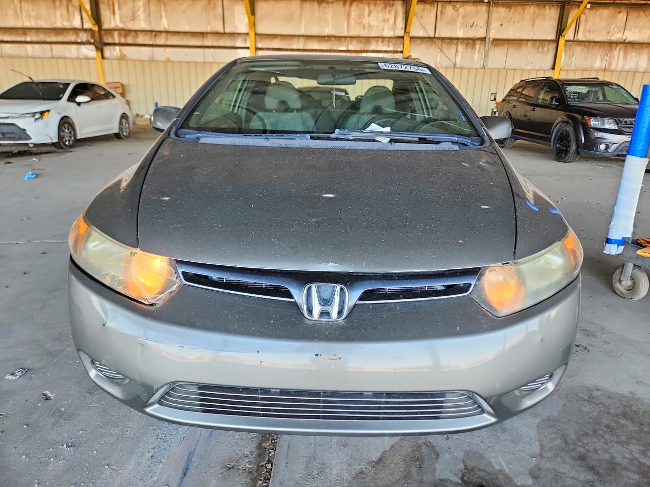 2007 Honda Civic Ex Gray vin: 2HGFG12897H541540