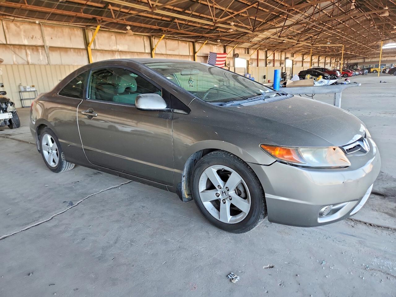 2007 Honda Civic Ex Gray vin: 2HGFG12897H541540