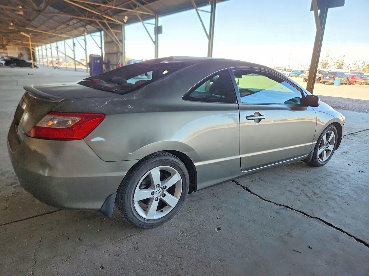 2007 Honda Civic Ex Gray vin: 2HGFG12897H541540