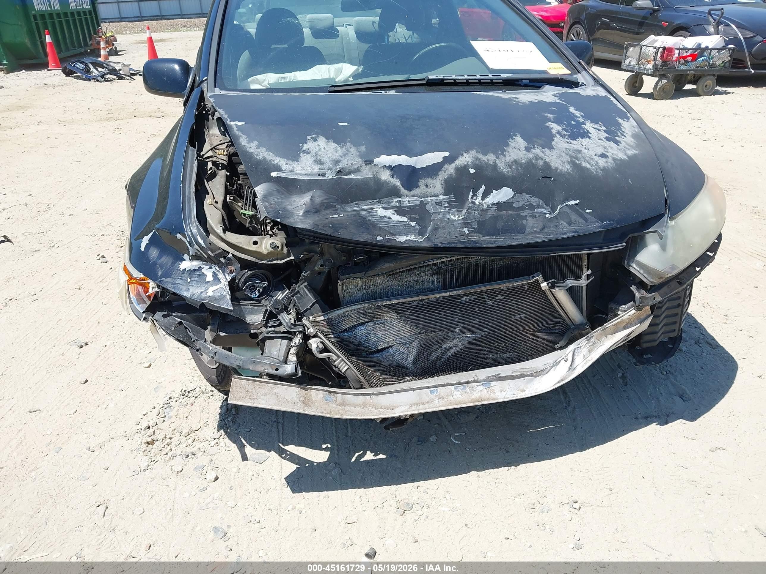 2008 Honda Civic Ex Black vin: 2HGFG12898H524755