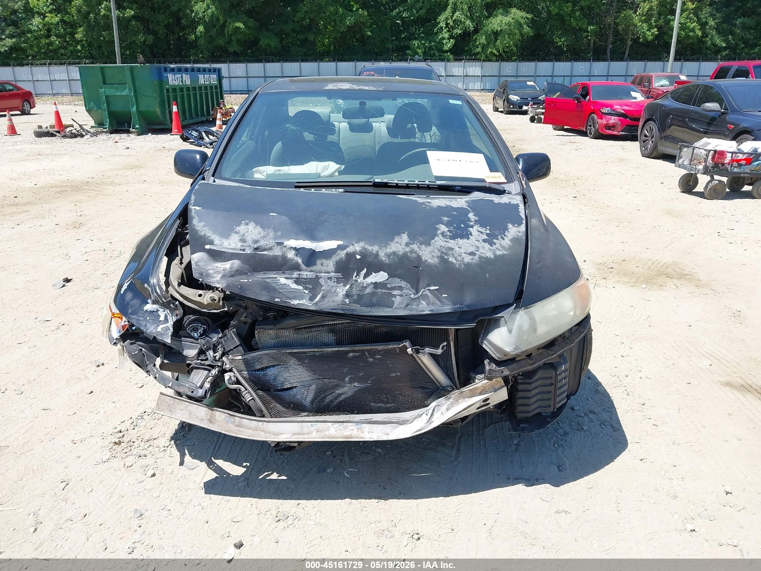 2008 Honda Civic Ex Black vin: 2HGFG12898H524755