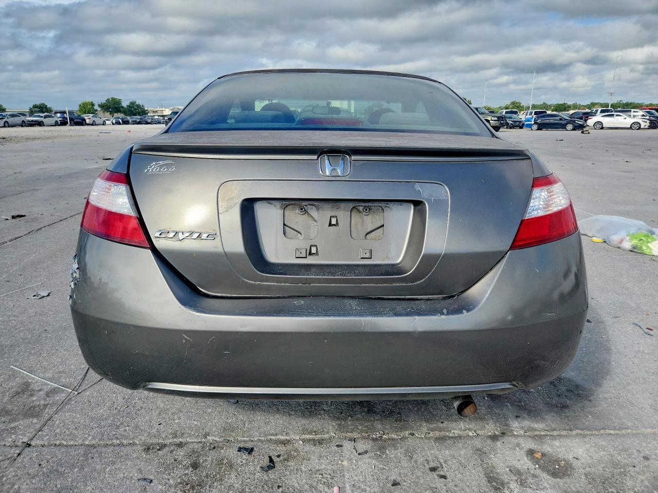 2008 Honda Civic Ex Gray vin: 2HGFG12898H557786