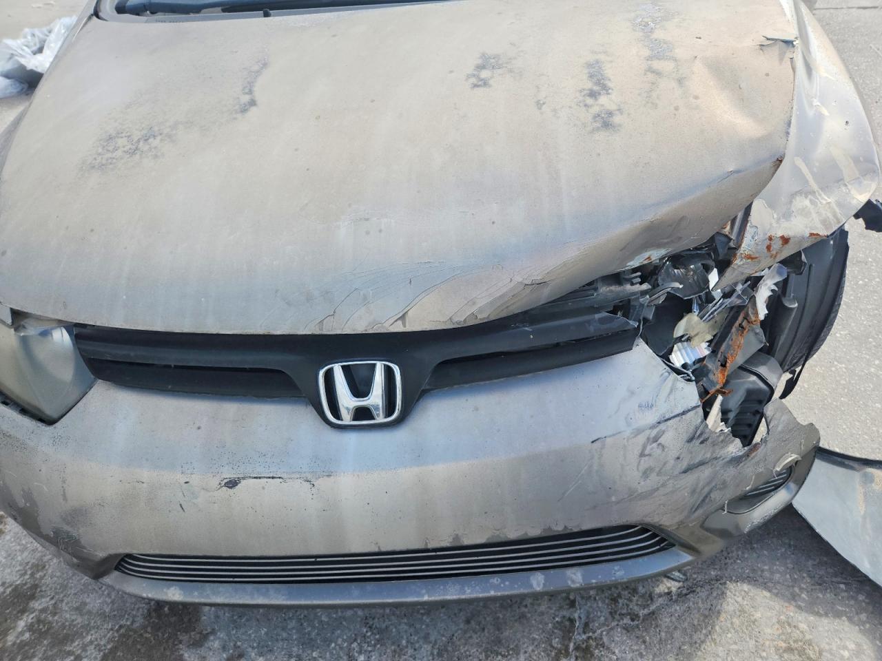 2008 Honda Civic Ex Gray vin: 2HGFG12898H557786