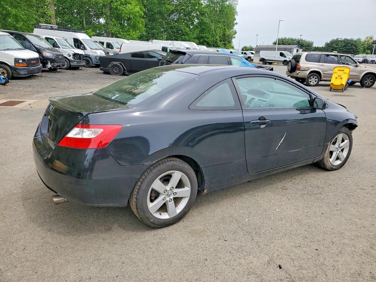 2008 Honda Civic Ex Black vin: 2HGFG12898H559859
