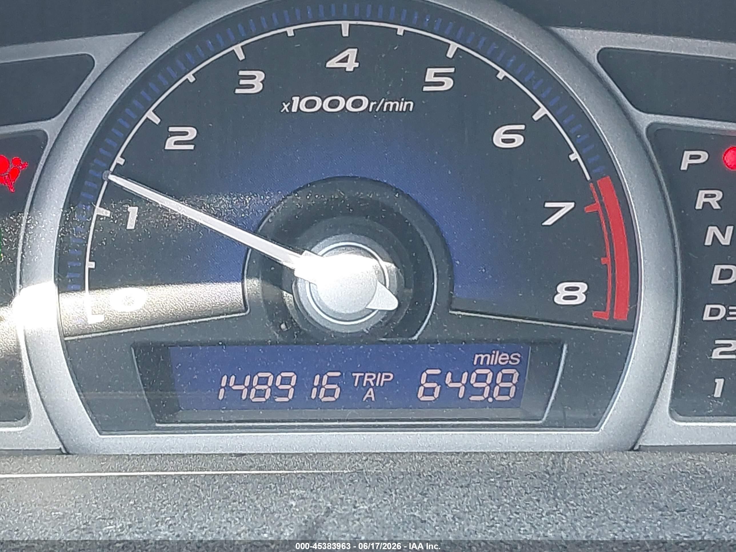2008 Honda Civic Ex Light Blue vin: 2HGFG12898H577651