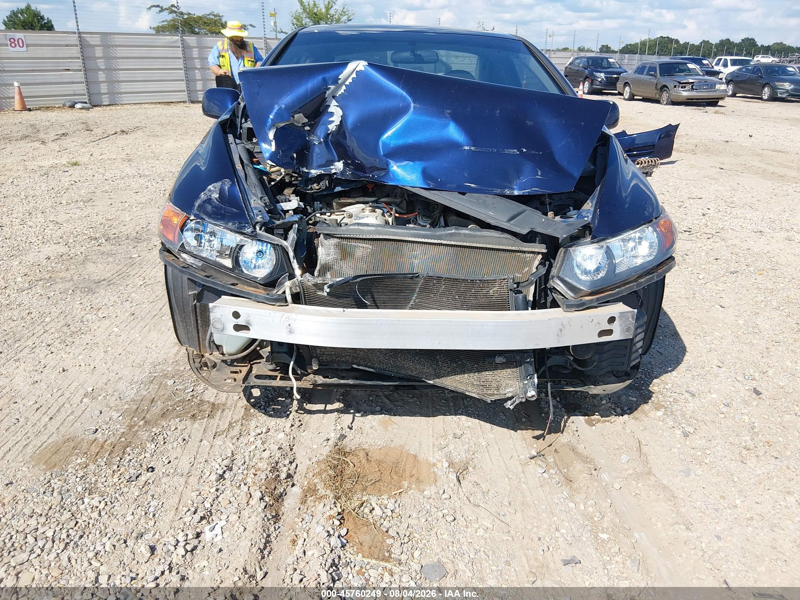 2009 Honda Civic Ex Blue vin: 2HGFG12899H502062