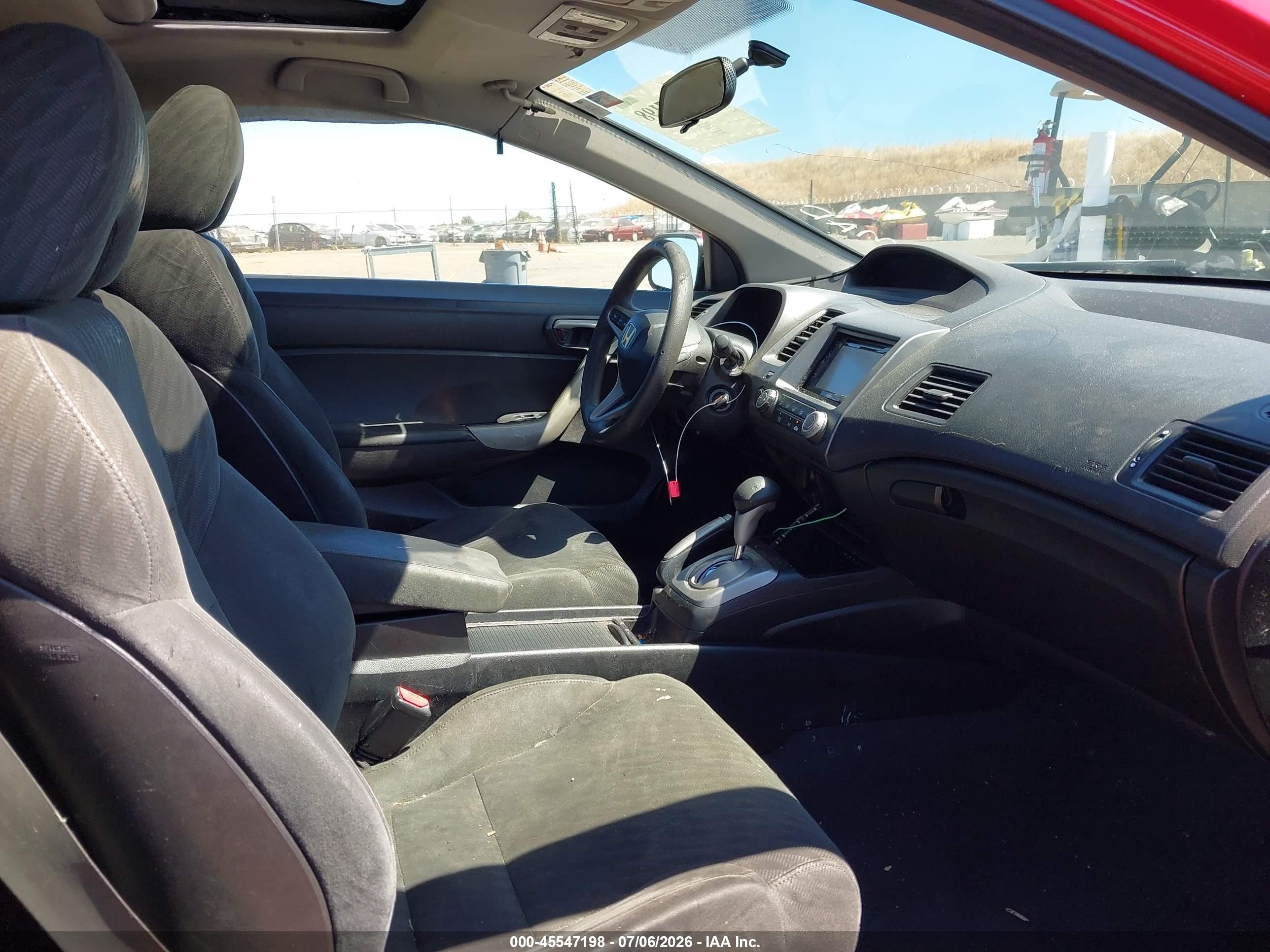 2009 Honda Civic Ex Red vin: 2HGFG12899H528547