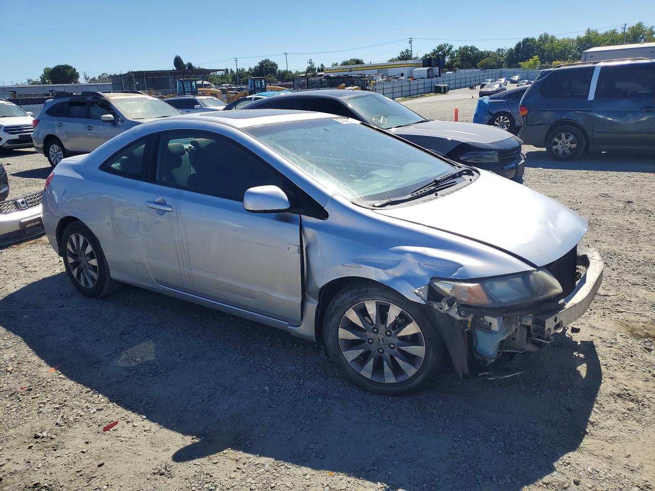 2009 Honda Civic Ex Silver vin: 2HGFG12899H529858