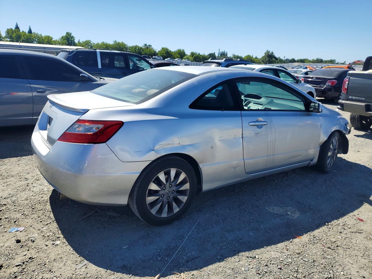 2009 Honda Civic Ex Silver vin: 2HGFG12899H529858
