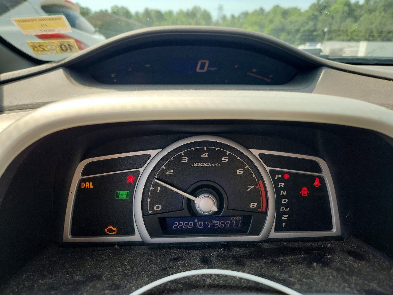 2006 Honda Civic Ex Silver vin: 2HGFG128X6H507864